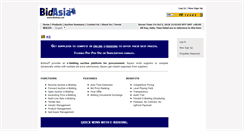 Desktop Screenshot of bidasia.net